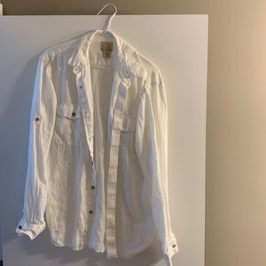 Long sleeve linen shirt